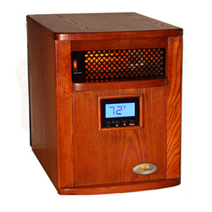 Quartz Heater - Wooden Cabinet
